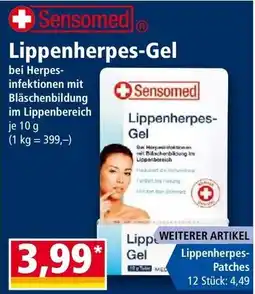 Norma Sensomed Lippenherpes-Gel Angebot
