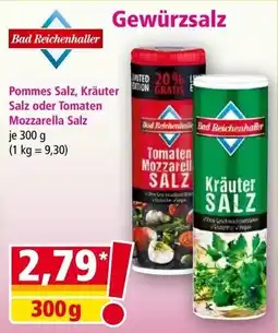 Norma Pommes salz, kräuter salz oder tomaten mozzarella salz Angebot