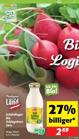 Nah&Frisch Schärdinger bio schlagobers 36% Angebot