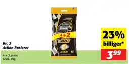 Nah&Frisch Bic 3 action rasierer Angebot