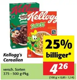 Nah&Frisch Kellogg's Cerealien Angebot