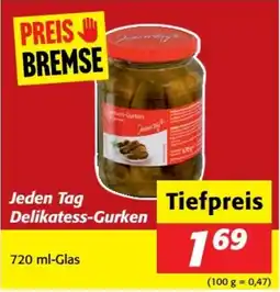 Nah&Frisch Jeden tag delikatess-gurken Angebot