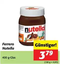 Nah&Frisch Ferrero Nutella Angebot