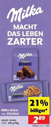 Nah&Frisch Milka kekse oder küchlein Angebot