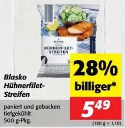 Nah&Frisch Blasko hühnerfilet- streifen Angebot
