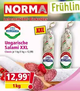 Norma Ungarische Salami XXL Angebot