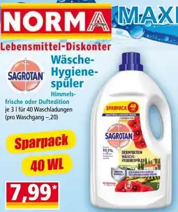 Norma Lebensmittel-diskonter wäsche- hygienespuler Angebot