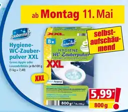 Norma Saubermax hygiene- wc-zauber- pulver xxl Angebot