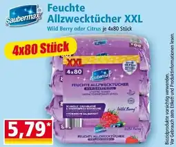 Norma Feuchte Allzwecktücher XXL Angebot