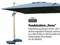 Hagebau Casaya Pendelschirm Paros Angebot