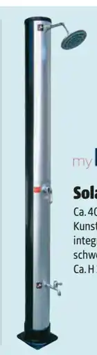 Hagebau MyPool Solardusche Angebot