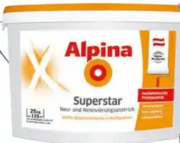 Hagebau Alpina Innenfarbe Superstar Angebot