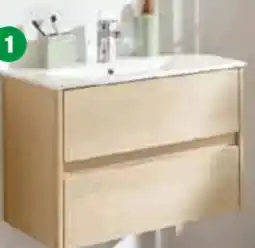 Hagebau Fackelmann Waschplatz-Set Compact Line Angebot