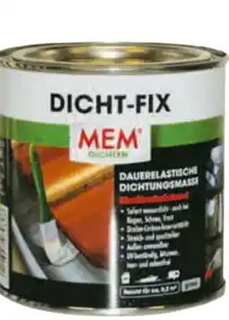 Hagebau MEM Dichtstoff Dicht-Fix Angebot