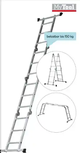 Hellweg MyTool Aluminium-Mehrzweckleiter Angebot