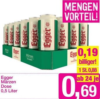 Sutterlüty Egger Märzen Dose 0,5 Liter Angebot