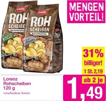 Sutterlüty Lorenz Rohscheiben 120g Angebot