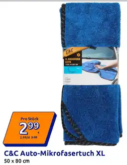 Action C&C Auto-Mikrofasertuch XL Angebot