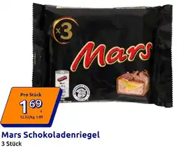 Action Mars Schokoladenriegel Angebot