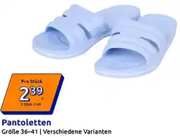 Action Pantoletten Angebot
