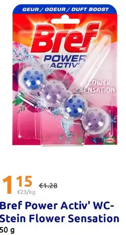 Action Bref Power Activ' WC- Stein Flower Sensation Angebot