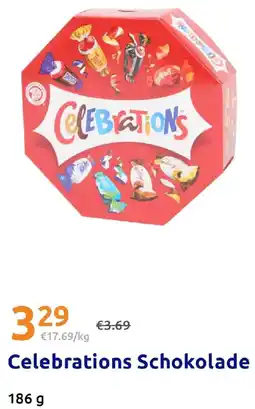 Action Celebrations Schokolade Angebot