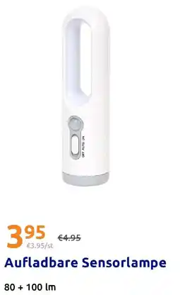Action Aufladbare Sensorlampe Angebot