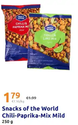 Action Snacks of the World Chili-Paprika-Mix Mild Angebot