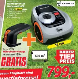 Zgonc Mähroboter Set Navimow i105E Angebot