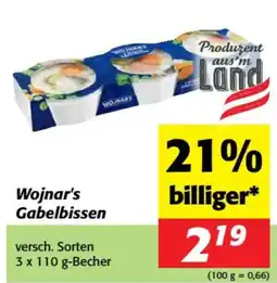 Nah&Frisch Wojnar's Gabelbissen Angebot