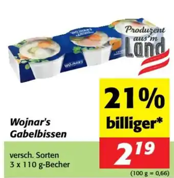 Nah&Frisch Wojnar's Gabelbissen Angebot