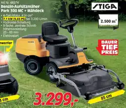 Zgonc Benzin-Aufsitzmäher Park 300 MC + Mähdeck Angebot