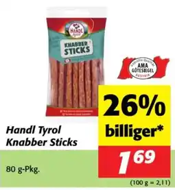 Nah&Frisch Handl tyrol knabber sticks Angebot