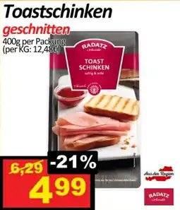 Wurstico Toastschinken Angebot