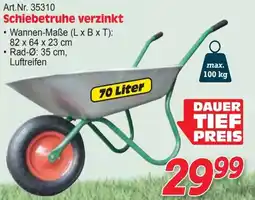 Zgonc Schiebetruhe verzinkt Angebot