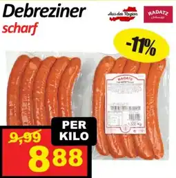 Wurstico Debreziner Angebot