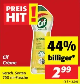 Nah&Frisch Cif crème Angebot