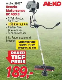 Zgonc Benzin- Motorsense BC 400 B Angebot