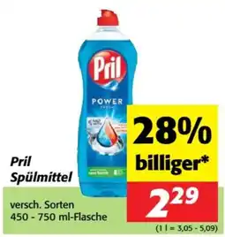 Nah&Frisch Pril spülmittel Angebot