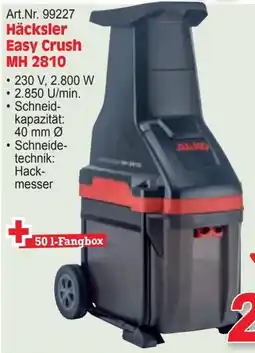 Zgonc Häcksler Easy Crush MH 2810 Angebot