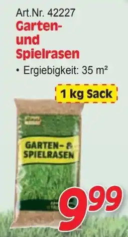 Zgonc Garten- und Spielrasen Angebot
