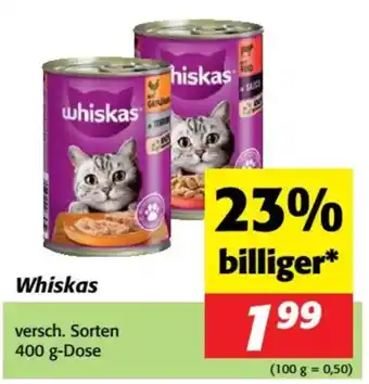 Nah&Frisch Whiskas Angebot