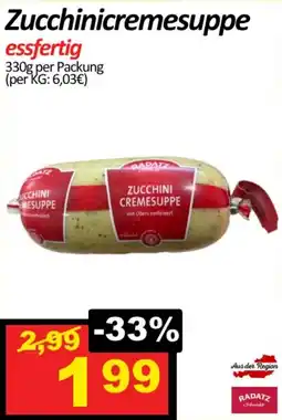 Wurstico Zucchinicremesuppe Angebot