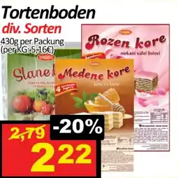 Wurstico Tortenboden Angebot