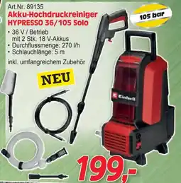 Zgonc Akku-Hochdruckreiniger HYPRESSO 36/105 Solo Angebot