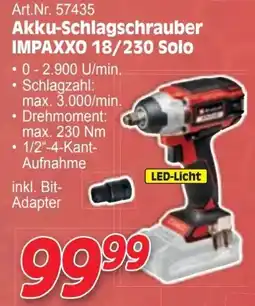 Zgonc Akku-Schlagschrauber IMPAXXO 18/230 Solo Angebot