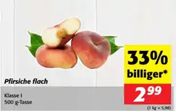 Nah&Frisch Pfirsiche flach Angebot