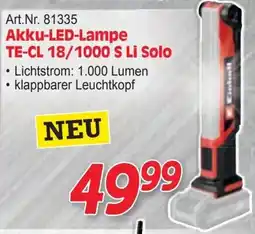 Zgonc Akku-LED-Lampe TE-CL 18/1000 S Li Solo Angebot