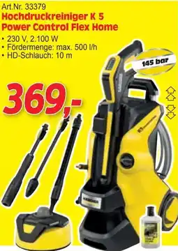 Zgonc Hochdruckreiniger K 5 Power Control Flex Home Angebot