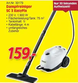 Zgonc Dampfreiniger SC 3 EasyFix Angebot